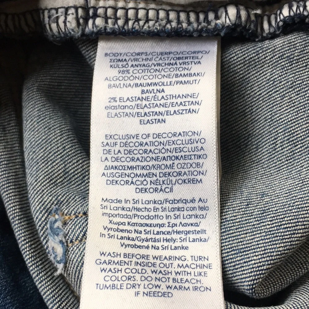 Chaps jeans skinny southwest embroidery blue 10 - Picture 3 of 6